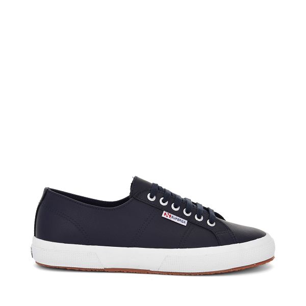 Superga 2750 Nappa Blue Sneakers - Men's Sneakers USA | US6216198